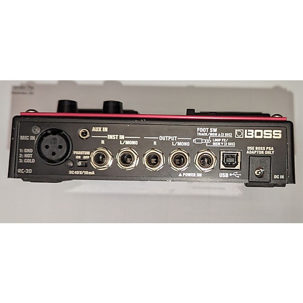 Used BOSS RC30 Loop Station Twin Pedal