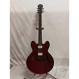 Used Epiphone Used Epiphone Dot Studio Worn Cherry Hollow Body Electric Guitar