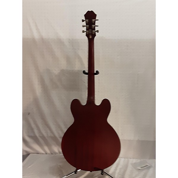 Used Epiphone Used Epiphone Dot Studio Worn Cherry Hollow Body Electric Guitar