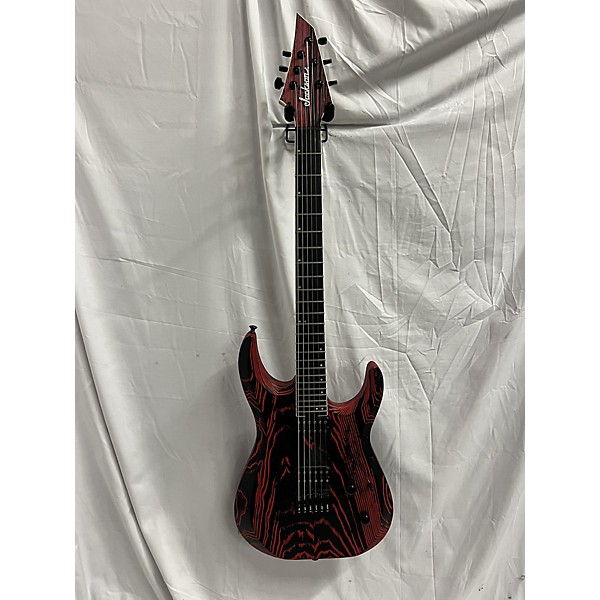 Used Jackson Used Jackson Pro Series Dinky DK Modern Ash HT6 Baked Red Solid Body Electric Guitar