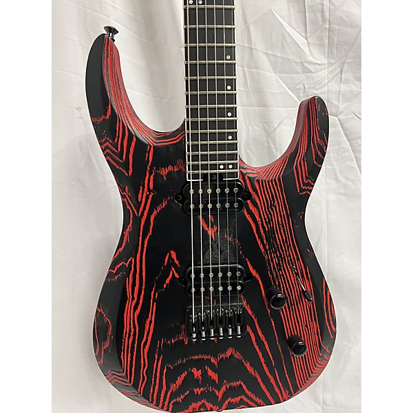 Used Jackson Used Jackson Pro Series Dinky DK Modern Ash HT6 Baked Red Solid Body Electric Guitar