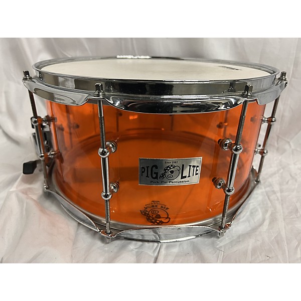 Used Pork Pie 7X13 Piglite Acrylic Drum