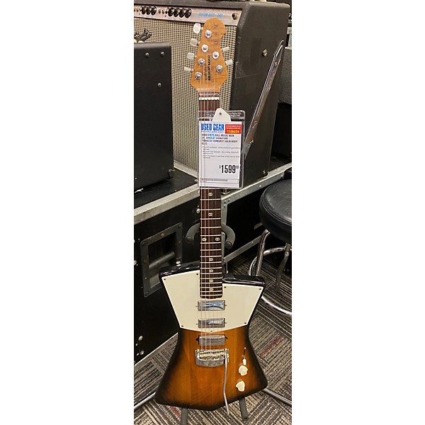 Used Ernie Ball Music Man Used Ernie Ball Music Man St. Vincent Signature Tobacco Sunburst Solid Body Electric Guitar