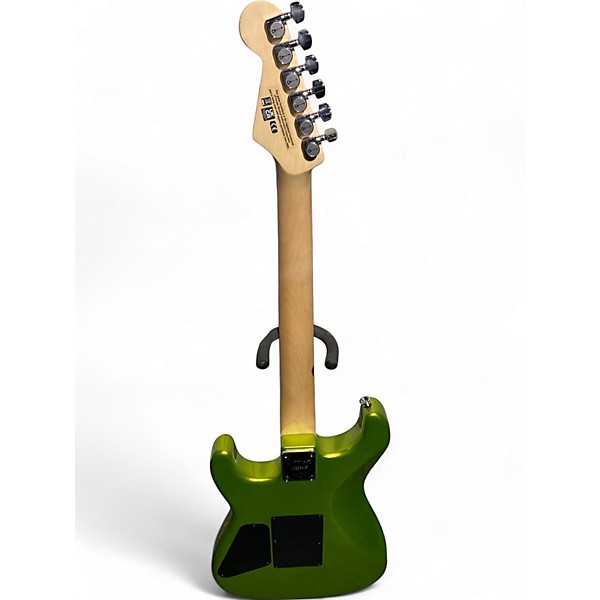 Used Charvel Used Charvel San Dimas SD1-2H Lime Green Metallica Solid Body Electric Guitar