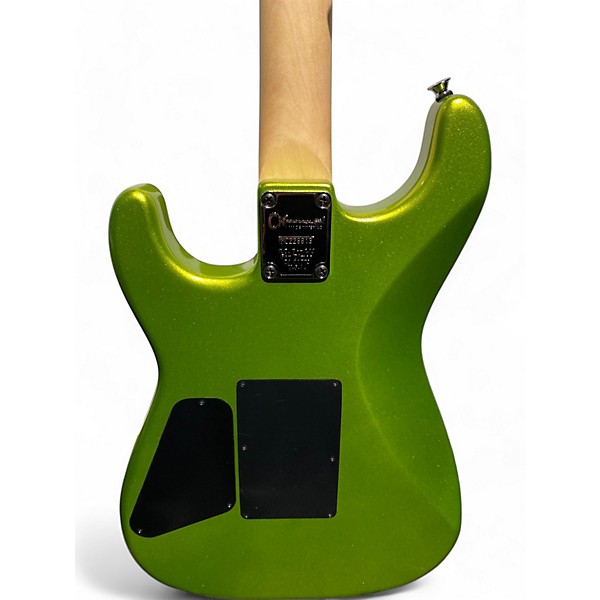 Used Charvel Used Charvel San Dimas SD1-2H Lime Green Metallica Solid Body Electric Guitar