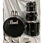 Used Pearl Used Pearl 4 piece Export Black Drum Kit thumbnail