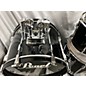 Used Pearl Used Pearl 4 piece Export Black Drum Kit