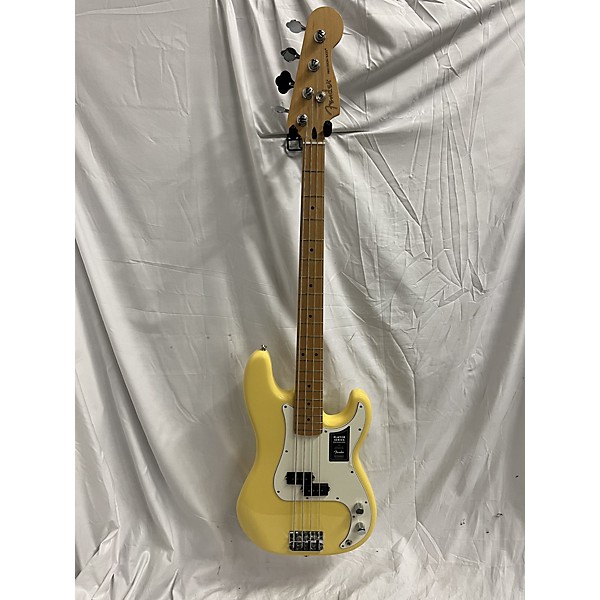 Used Fender Used Fender Player Precision Bass Buttercream Electric Bass Guitar