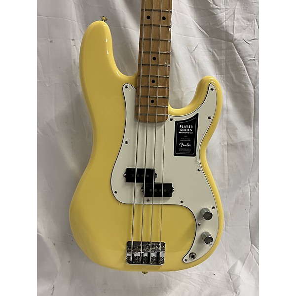 Used Fender Used Fender Player Precision Bass Buttercream Electric Bass Guitar