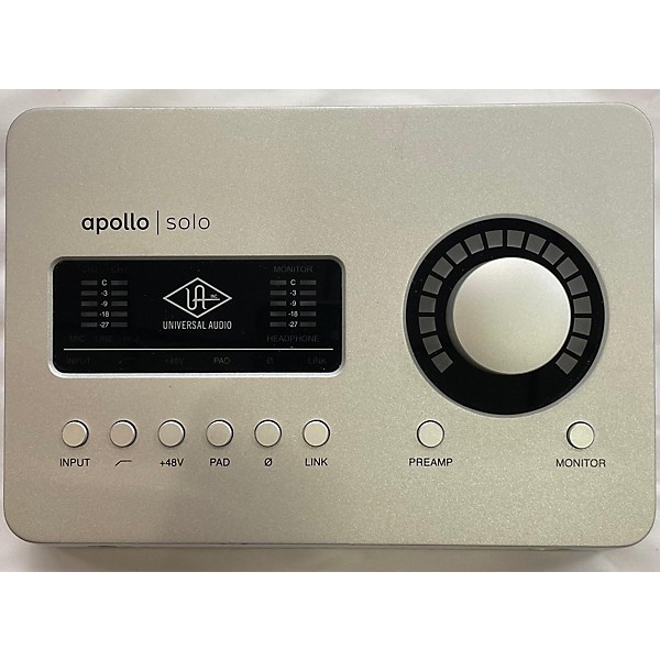 Used Universal Audio Used Universal Audio Apollo Solo Audio Interface