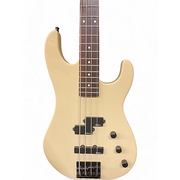 Used 1990s Charvel KOREAN BASS Cream Electric Bass Guitar