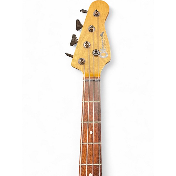 Used 1990s Charvel KOREAN BASS Cream Electric Bass Guitar