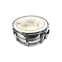 Used TAMA Used TAMA 6.5X14 Rockstar Series Snare Drum Chrome Silver