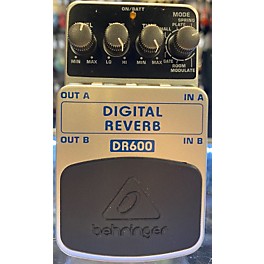 Used Behringer DR600 Digital Stereo Reverb Effect Pedal