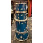 Used Ludwig Used Ludwig 4 piece Vistalite Navy Blue Drum Kit thumbnail