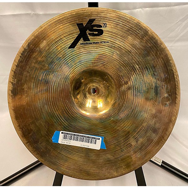 Used SABIAN Used SABIAN 14in XS20 Hi Hat Pair Cymbal