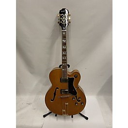 Used Epiphone Used Epiphone Broadway Vintage Natural Hollow Body Electric Guitar