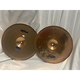 Used Paiste Used Paiste 14in 502 Hi Hat Pair Cymbal