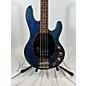 Used Sterling by Music Man Used Sterling By Music Man Sub 4 Blue Electric Bass Guitar