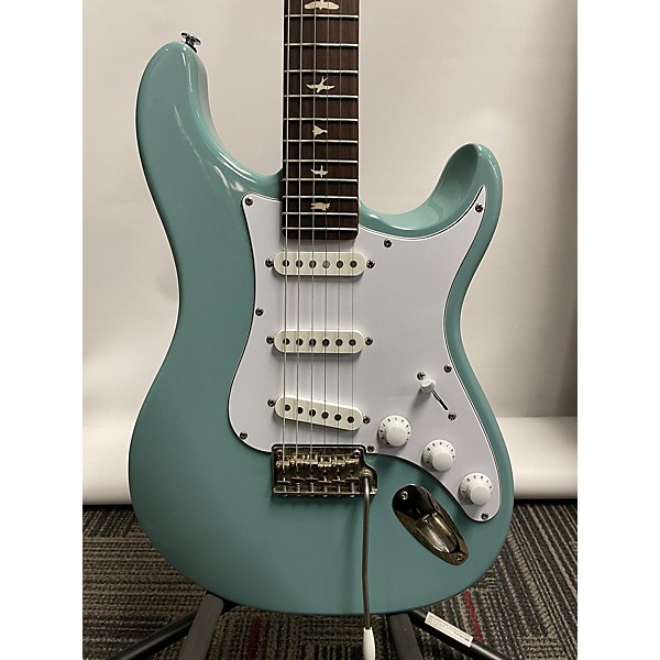 Used PRS Used PRS SE Silver Sky Stone Blue Solid Body Electric Guitar