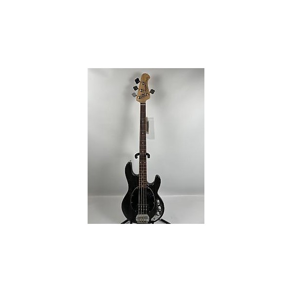 Used Sterling by Music Man Used Sterling By Music Man Sub 4 Trans Black Electric Bass Guitar