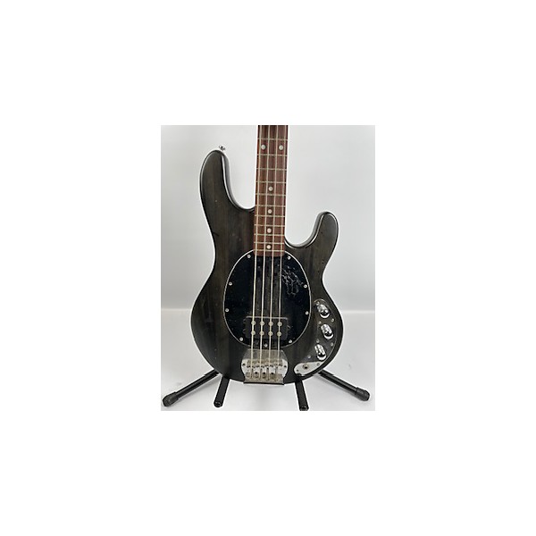 Used Sterling by Music Man Used Sterling By Music Man Sub 4 Trans Black Electric Bass Guitar