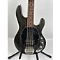 Used Sterling by Music Man Used Sterling By Music Man Sub 4 Trans Black Electric Bass Guitar