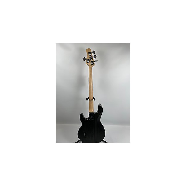 Used Sterling by Music Man Used Sterling By Music Man Sub 4 Trans Black Electric Bass Guitar