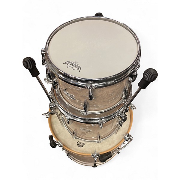 Used SONOR 3 Piece Vintage Series Silver Oyster Pearl Drum Kit