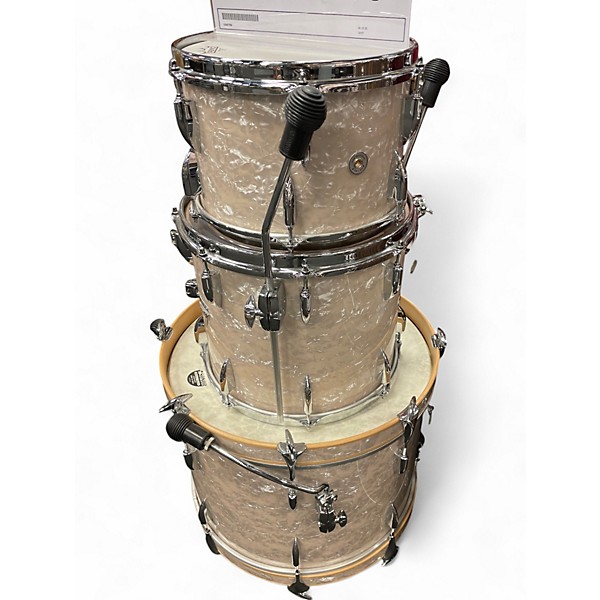 Used SONOR 3 Piece Vintage Series Silver Oyster Pearl Drum Kit