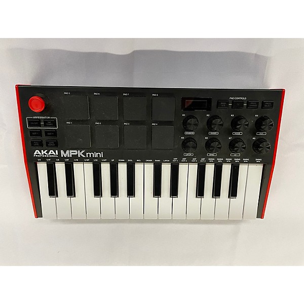 Used Akai Professional Used Akai Professional MPK Mini MK3 MIDI Controller