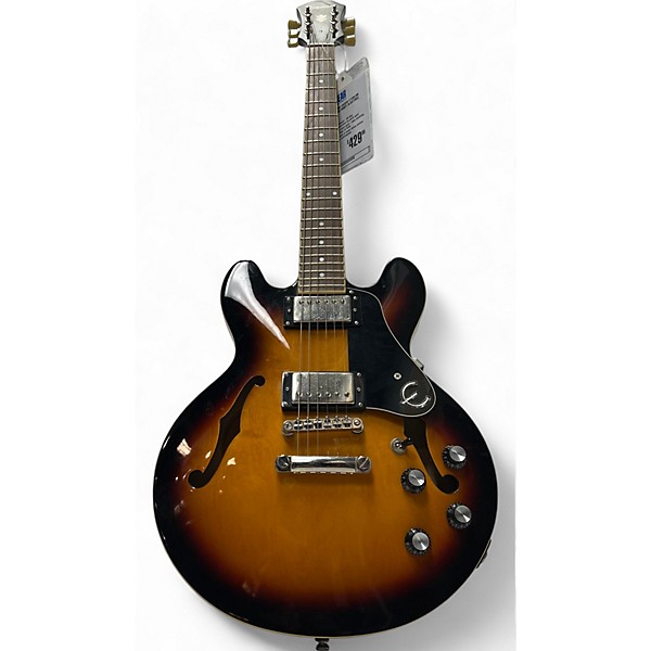 Used Epiphone ES339 2 color burst Hollow Body Electric Guitar