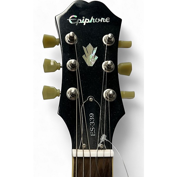 Used Epiphone ES339 2 color burst Hollow Body Electric Guitar