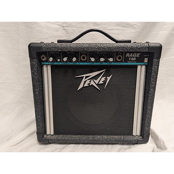 Used Peavey Rage 158 1X8 15W Guitar Combo Amp Guitar Center
