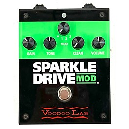 Used Voodoo Lab Sparkle Drive Mod Overdrive Effect Pedal