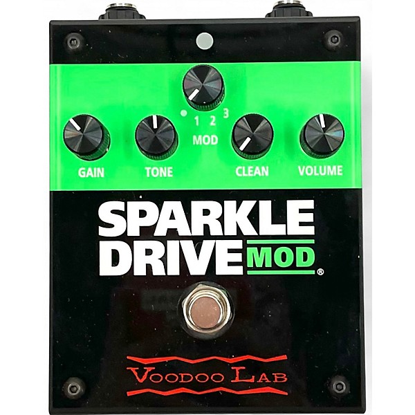 Used Voodoo Lab Sparkle Drive Mod Overdrive Effect Pedal