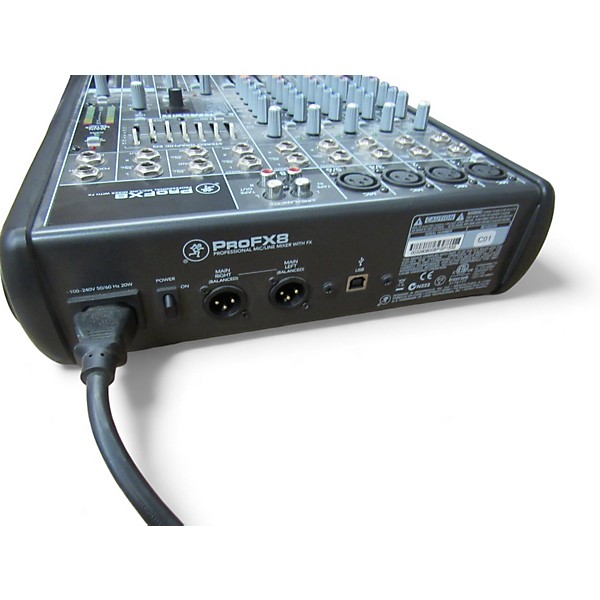 Used Mackie Used Mackie PROFX8 Unpowered Mixer