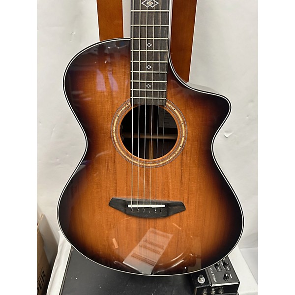 Used Breedlove Used Breedlove Premier Concert Redwood/Rosewood Natural Acoustic Electric Guitar