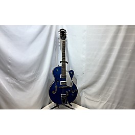 Used Gretsch Guitars Used Gretsch Guitars G5420T Electromatic Blue Hollow Body Electric Guitar