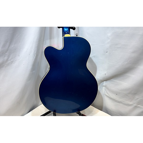 Used Gretsch Guitars Used Gretsch Guitars G5420T Electromatic Blue Hollow Body Electric Guitar