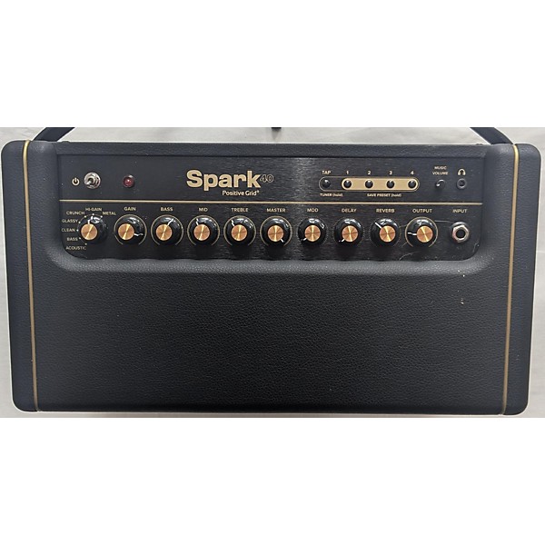 Used Positive Grid SPARK 40 Solid State Guitar Amp Head