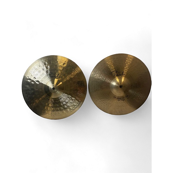 Used Paiste Used Paiste Signature Medium Hi Hat Pair Cymbal