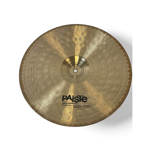 Used Paiste Used Paiste Signature Medium Hi Hat Pair Cymbal