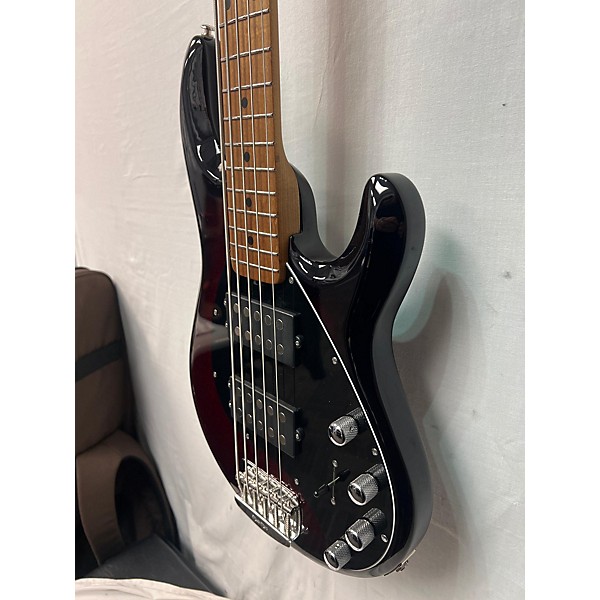 Used Ernie Ball Music Man Used Ernie Ball Music Man StingRay 5 Special HH Burnt Apple Electric Bass Guitar