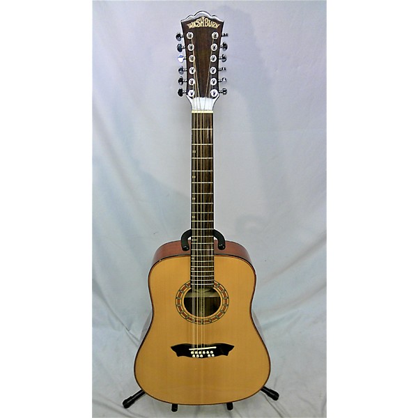 Used Washburn D4s12 12 String Acoustic Guitar