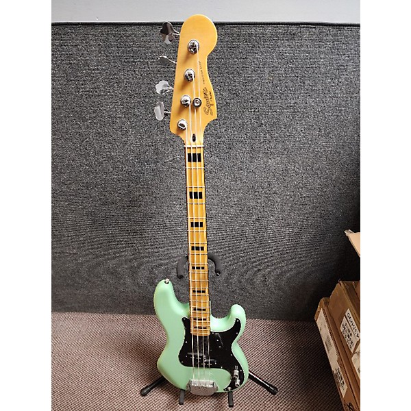 Used Squier Used Squier Classic Vibe 1970S Precision Bass Surf Green Electric Bass Guitar