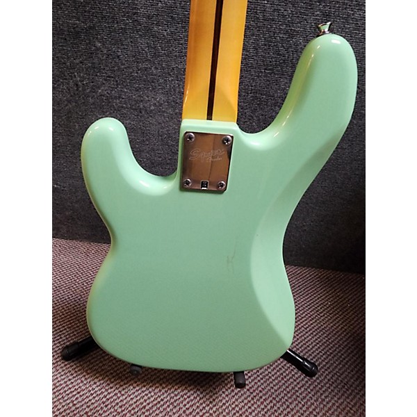 Used Squier Used Squier Classic Vibe 1970S Precision Bass Surf Green Electric Bass Guitar