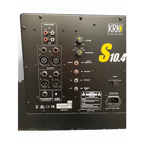 Used KRK Used KRK S10.4 Subwoofer