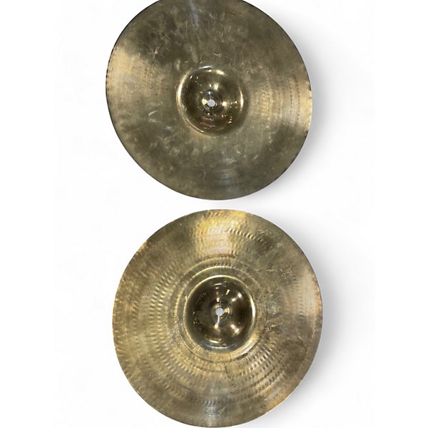 Used Zildjian Used Zildjian 13in A Custom Hi Hat Pair Cymbal