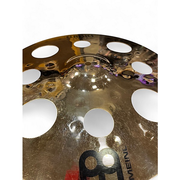 Used MEINL Used MEINL 16in Classic Custom Trash Crash Brilliant Cymbal